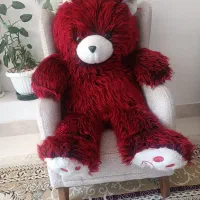 عروسک بزرگ خرس قرمز