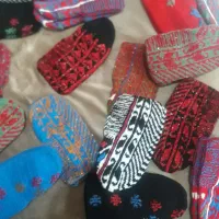 جوراب دستباف سنتی