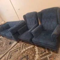 مبل راحتی هفت نفربه همراه عسلی سالم