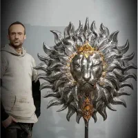 مجسمه فلزی  ، شیر ایران دارای شناسنامه هنری