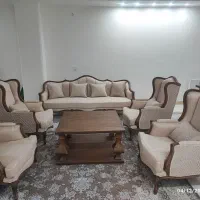 فروش دودست مبل کاملا نصف قیمت بازار|مبلمان خانگی و میز عسلی|ساوه, |دیوار