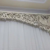 کتیبه  وپرده  ،دوعددپرده ۲در۲هم دارم