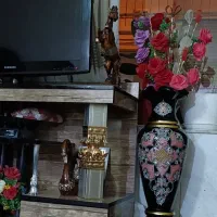 گل با گلدان|گل مصنوعی|اصفهان, فردوان|دیوار
