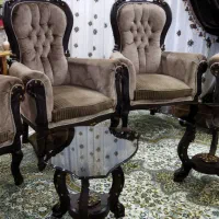 مبل ۹ نفره با چوب راش|مبلمان خانگی و میز عسلی|اصفهان, شهریار|دیوار