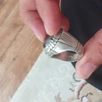 انگشتر نقره رکاب زنجان موزونایت|جواهرات|مهاباد (آذربایجان غربی), |دیوار