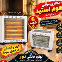 بخاری برقی هوم استید فن دار چرخ دار