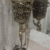 سطل و جا دستمال برنز