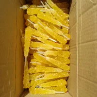 فروش ویژه نبات نی دار زعفرانی با کیفیت