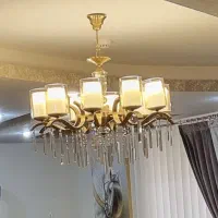 لوستر شامپاینی قطر ۸۵ سانت