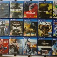 فروش تعدادی بازی پلی 4 و 5