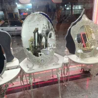 آینه‌وشمعدان‌نقره‌|صنایع دستی و سایر لوازم تزئینی|عجب شیر, |دیوار