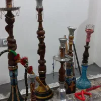 انواع قلیان قدیمی و چوب اصلی