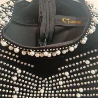 لباس مجلسی مخمل مشکلی کاملا نو