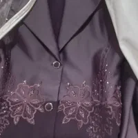 کت شلوار مجلسی مانتو شلوار زنانه سایز۵۰