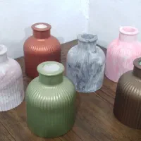 ست گلدان و قندان مراکشی.گلدان تک مراکشی. انواع رنگ