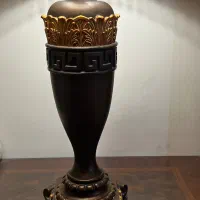 آباژور رومیزی کلاسیک طرح ورساچه (ست ۲ تایی)|چراغ خواب و آباژور|تهران, ایوانک|دیوار