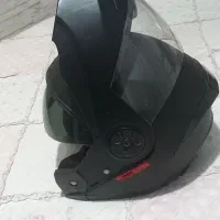 کلاه کاسکت فک متحرک مشکی