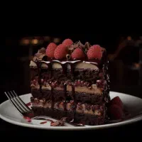 کیک خیس شکلاتی