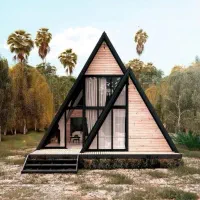 ساخت سوئیسی.چوبی.مدرن.فلت.اسکاتلندی