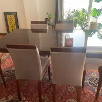 میز نهار خوری ۶ نفره