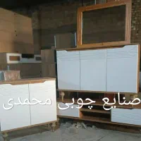 کنسول مدل حصیری دو رنگ سفید لیون|بوفه، ویترین، کنسول|قم, نیروگاه|دیوار