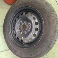 رینگ و لاستیک ساینا کوئیک سایز 14