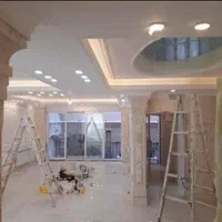 کاغذدیواری پوستر3Dنقاشی ساختمان کناف pvcکفپوش