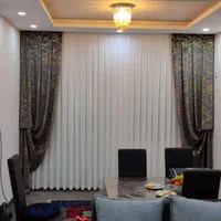 پرده پارچه ای پانچ مخمل حریر|پرده، رانر، رومیزی|بهبهان, |دیوار