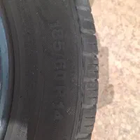یک جفت لاستیک کارکرده ساینا 185/60 R14|قطعات یدکی و لوازم جانبی|اهواز, فاز ۲ پادادشهر|دیوار