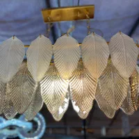 لوستر اسپرت برگی کریستال|لوستر و چراغ آویز|اصفهان, باغ فدک|دیوار