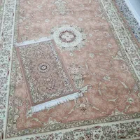 ۴ تخته فرش ۶متری ساوین گل ابریشم بفروش میرسد