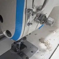 چرخ خیاطی راسته تیغ دار و میز برش