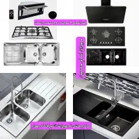 پک کامل هود سینک گازتوکار (باهم) رومیزی کن مدلBV8