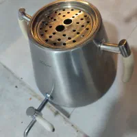 کتری قوری شیر دار تمام استیل|سماور، چایساز، قهوهساز|اهواز, کوی مهدیس|دیوار