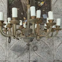 لوستر قدیمی|لوستر و چراغ آویز|کرمانشاه, |دیوار