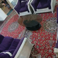 مبل ۷ نفره کامل با میز|مبلمان خانگی و میز عسلی|شوش, |دیوار