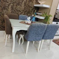 میز و صندلی نهار خوری شش نفره
