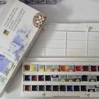 آبرنگ حرفه ای افرا 36 رنگ