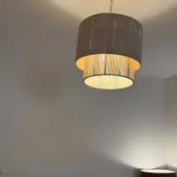 دو عدد لوستر کنفی دو طبقه