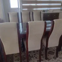 نهارخوری ۶ نفره|میز و صندلی غذاخوری|بیرجند, |دیوار