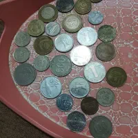 مقداری سکه قدیمی وخارجی|کلکسیون سکه، تمبر، اسکناس|نسیمشهر, |دیوار