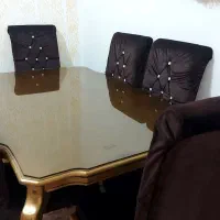 ناهارخوری ۶ نفره و مبل ۷ نفره کارکرده