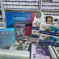 پک ۳ دوربین مداربسته +دستگاه هارد با کلیه متعلقات