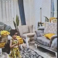 لوستربرنج مربع ۱۲ شعله دور نگین