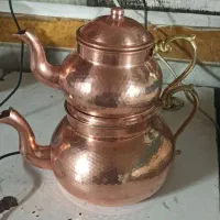 کتری قوری مسی