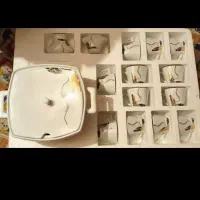 ظروف چینی 12 نفره برند تقدیس