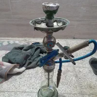 قلیان برنجی سالم سالم درحد دوتا شیلنگ خوره