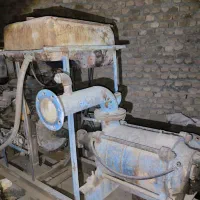 موتور فیات سه سیلندر پمپ انگلیسی همراه150متر شلنگ|ماشین‌آلات صنعتی|خرم‌آباد, |دیوار