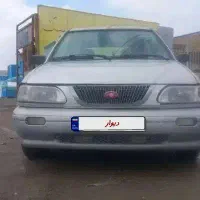 پراید ۱۴۱..تک گانه نقره ای..مدل ۱۳۸۵