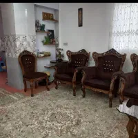 مبل استیل9نفره چوب راش سلطنتی|مبلمان خانگی و میز عسلی|قرچک, مهدیه|دیوار